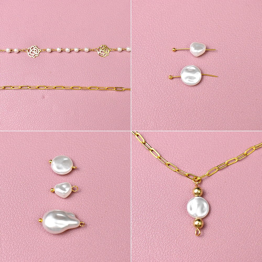 Многорядное жемчужное ожерелье