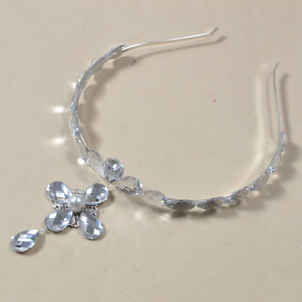 Повязка на голову богини со стразами