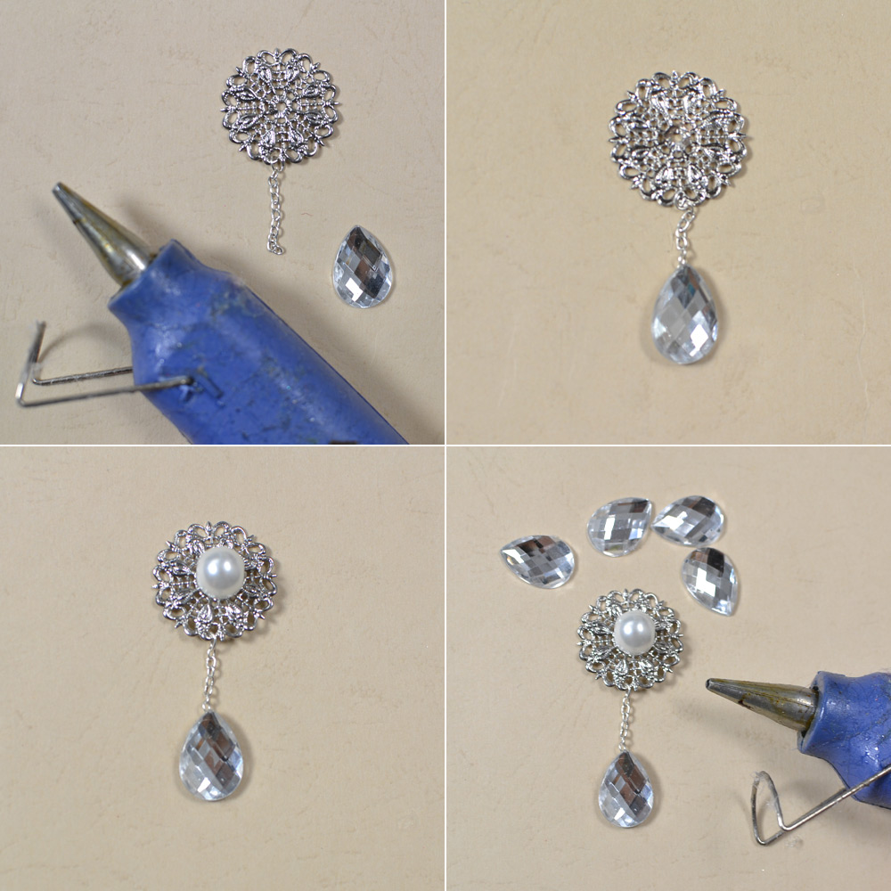 Повязка на голову богини со стразами