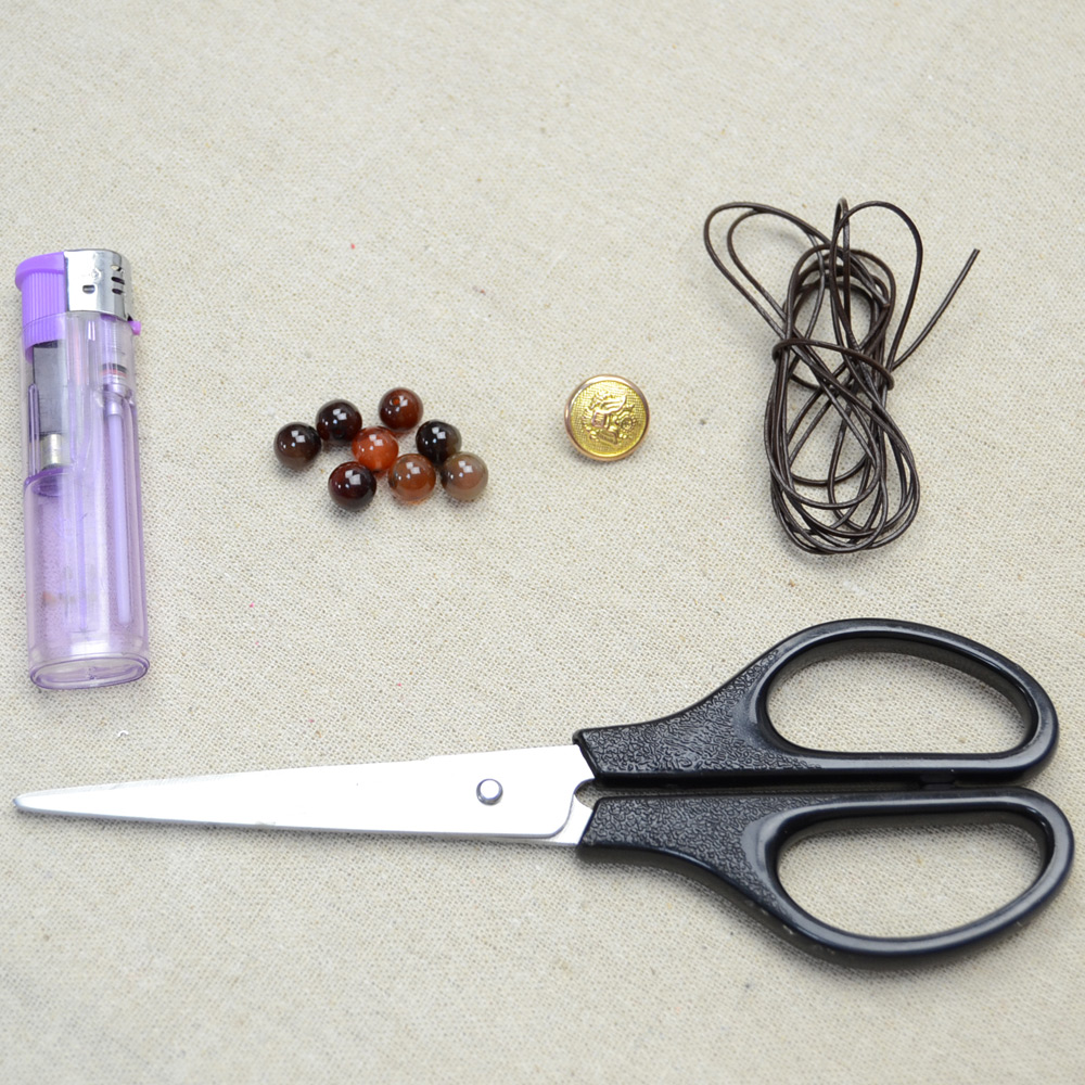 Браслет из агатовых бусин для мужчин