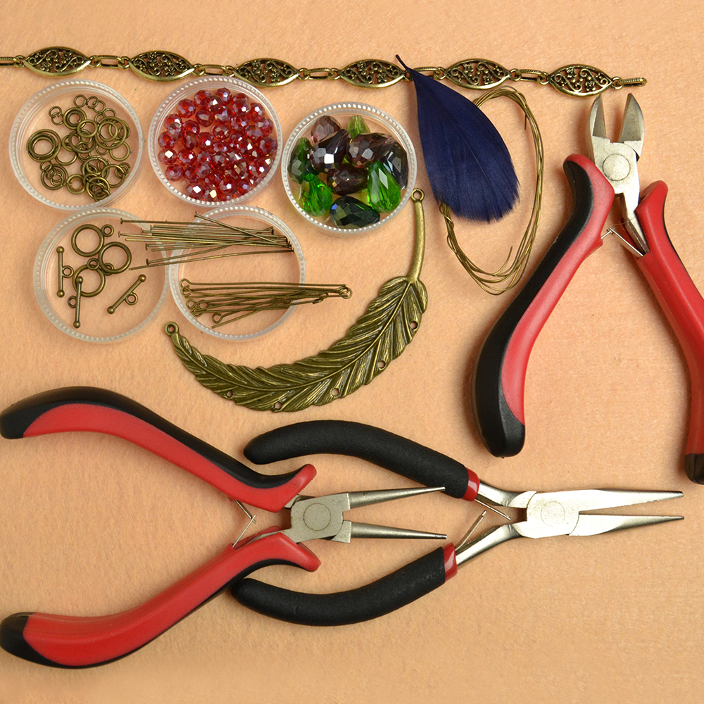 Оригинальное тибетское перо подвеска ожерелье-2