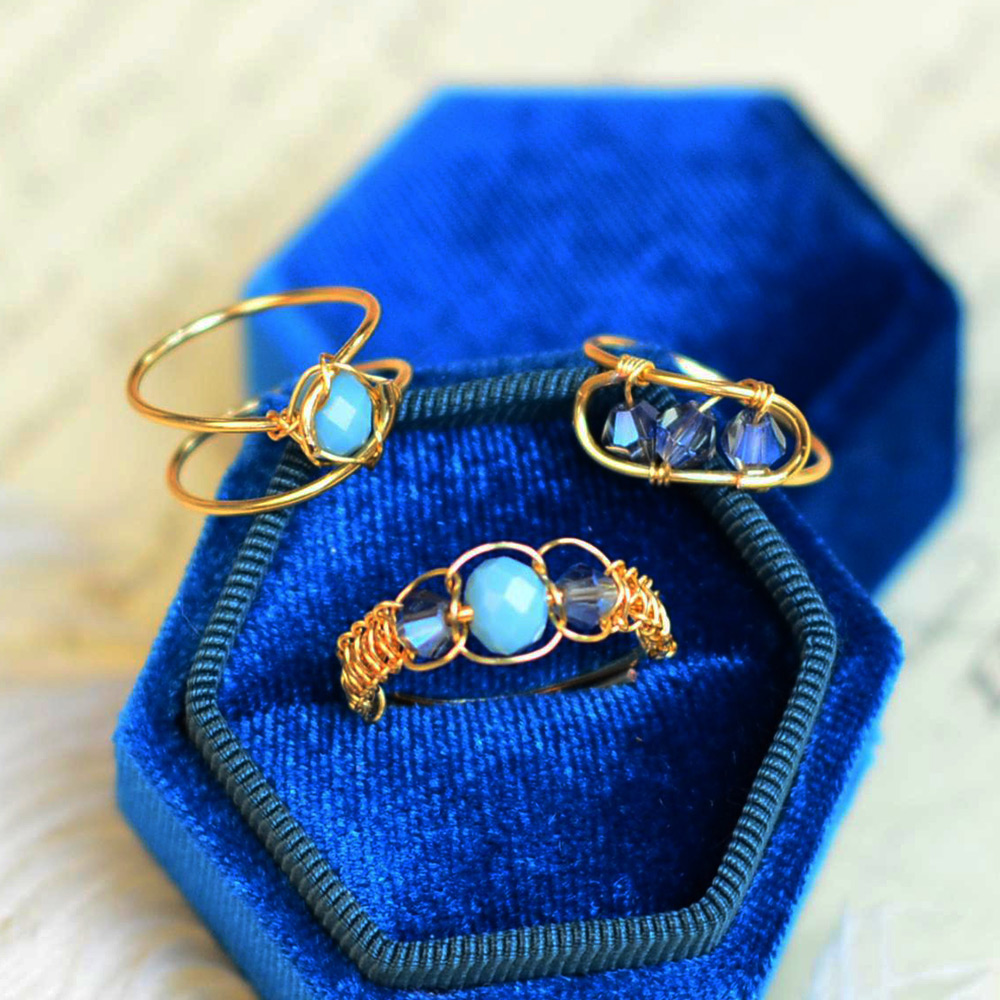 PandaHall Selected руководство по набору заводных колец-1