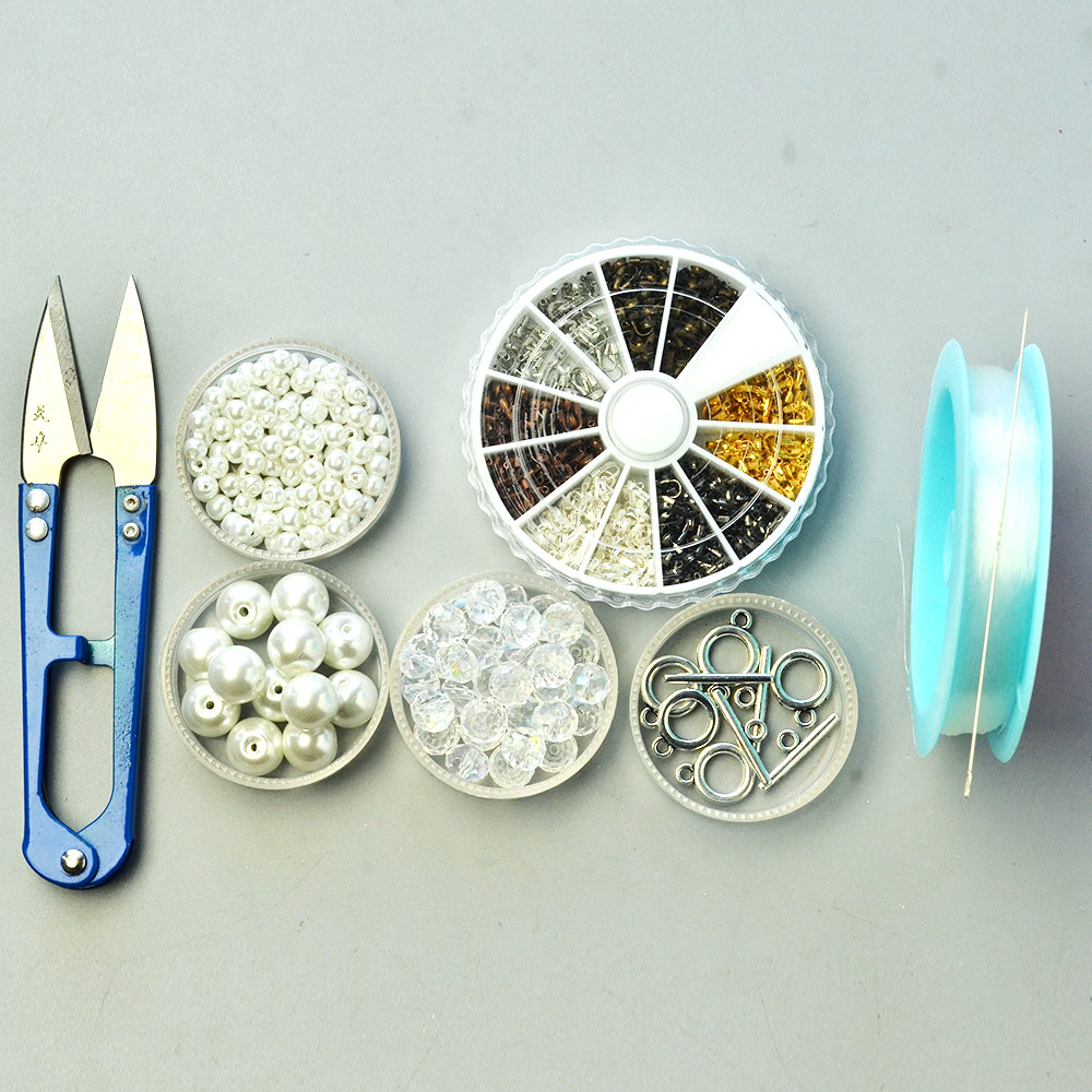 Романтическое свадебное ожерелье