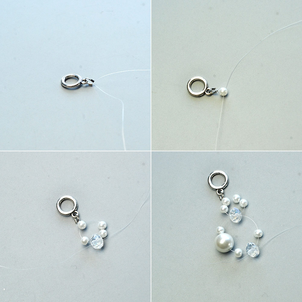 Романтическое свадебное ожерелье