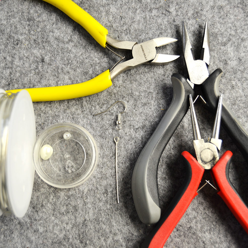 Серьги с жемчугом в форме капли-2