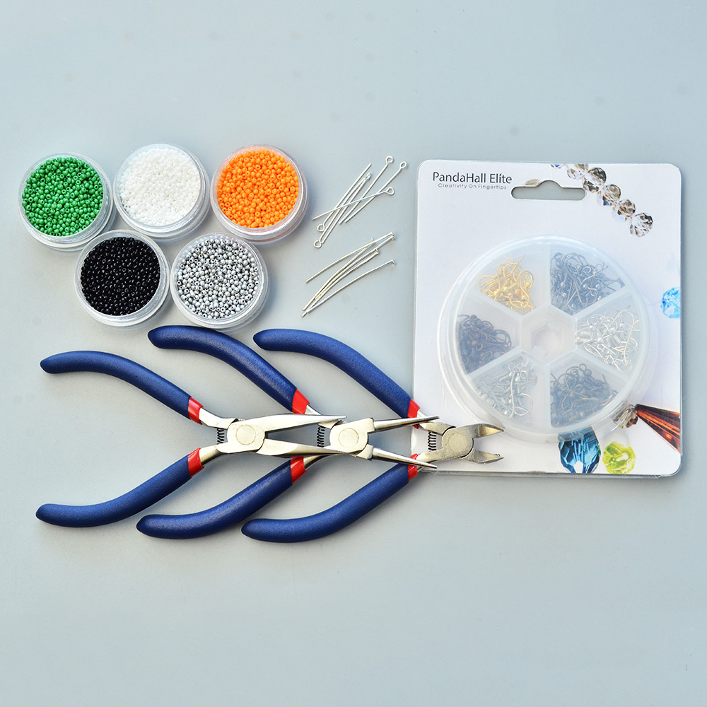 Специальные серьги в виде тыквы на Хэллоуин-2