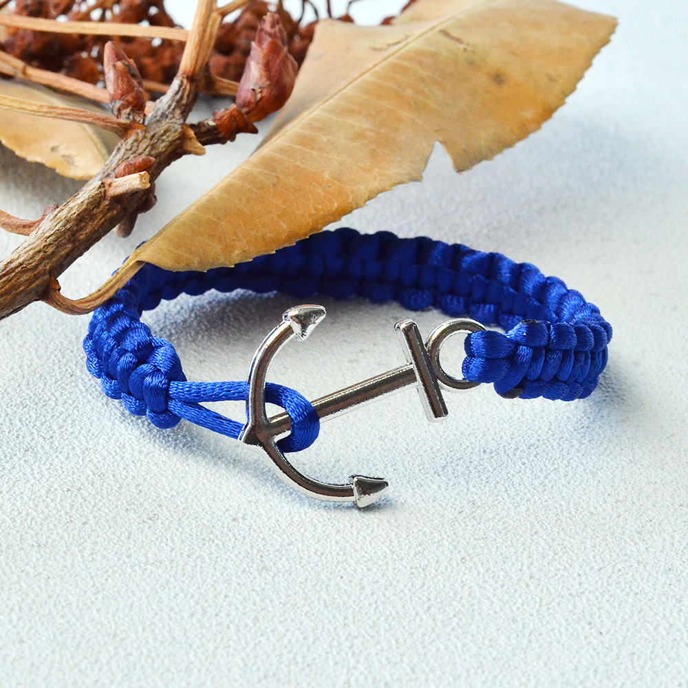 Браслет с якорем-6