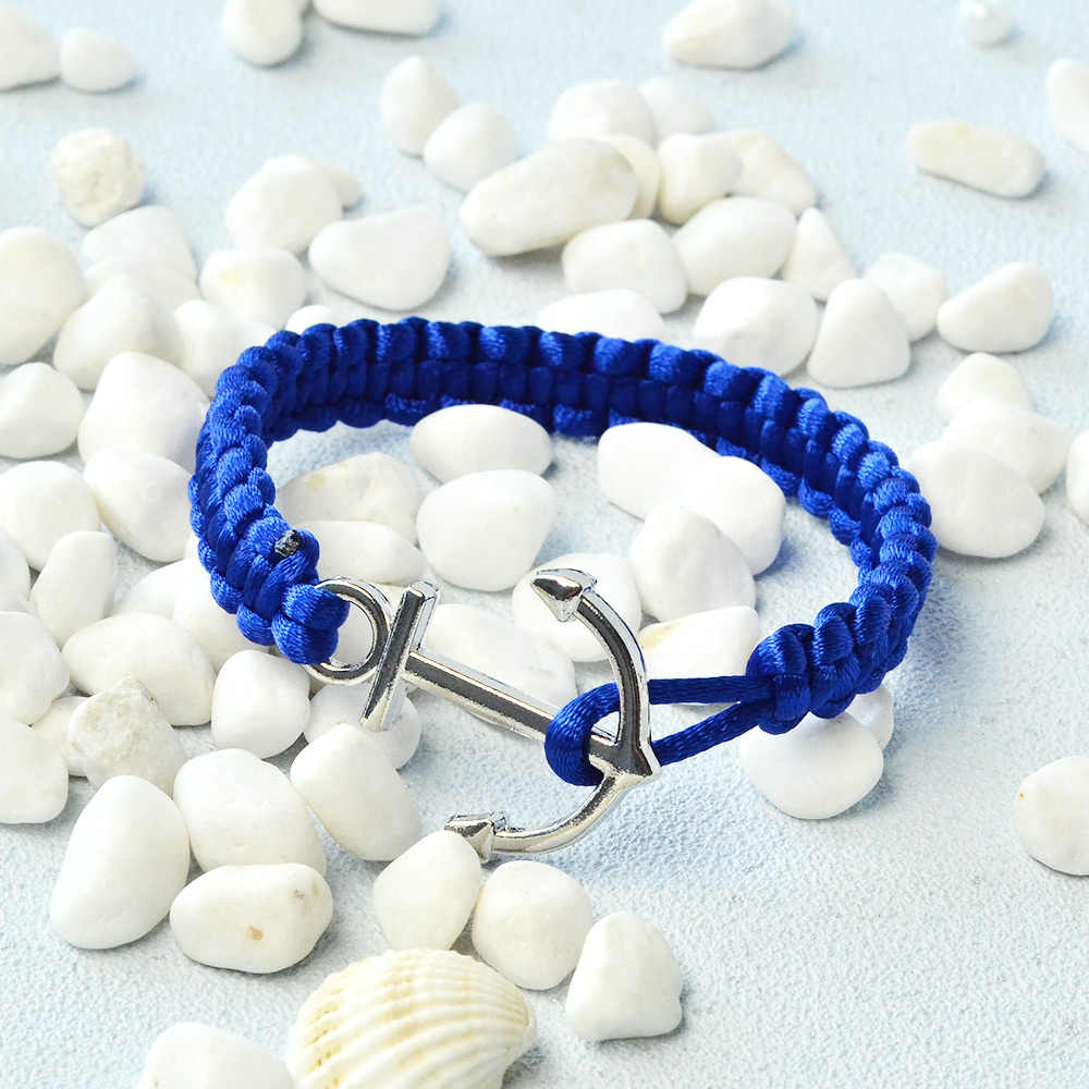 Браслет с якорем-7
