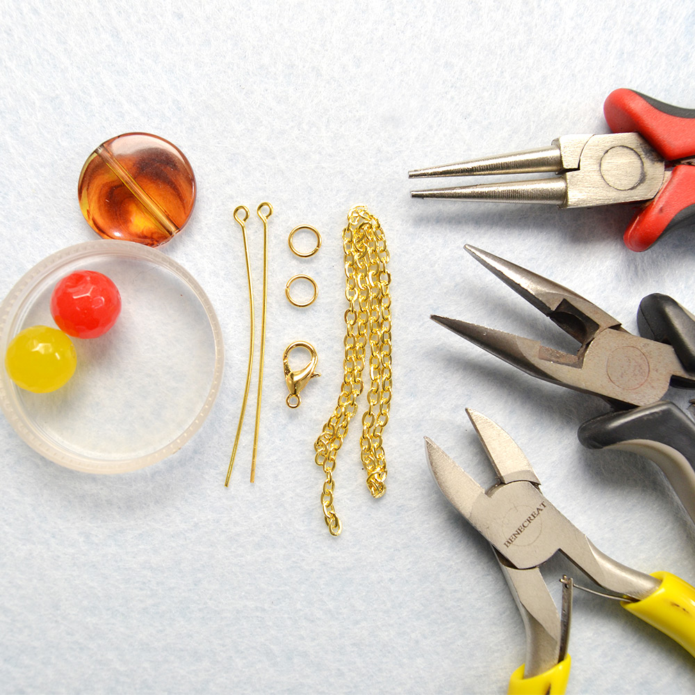 Простой браслет с милыми бусинами-2