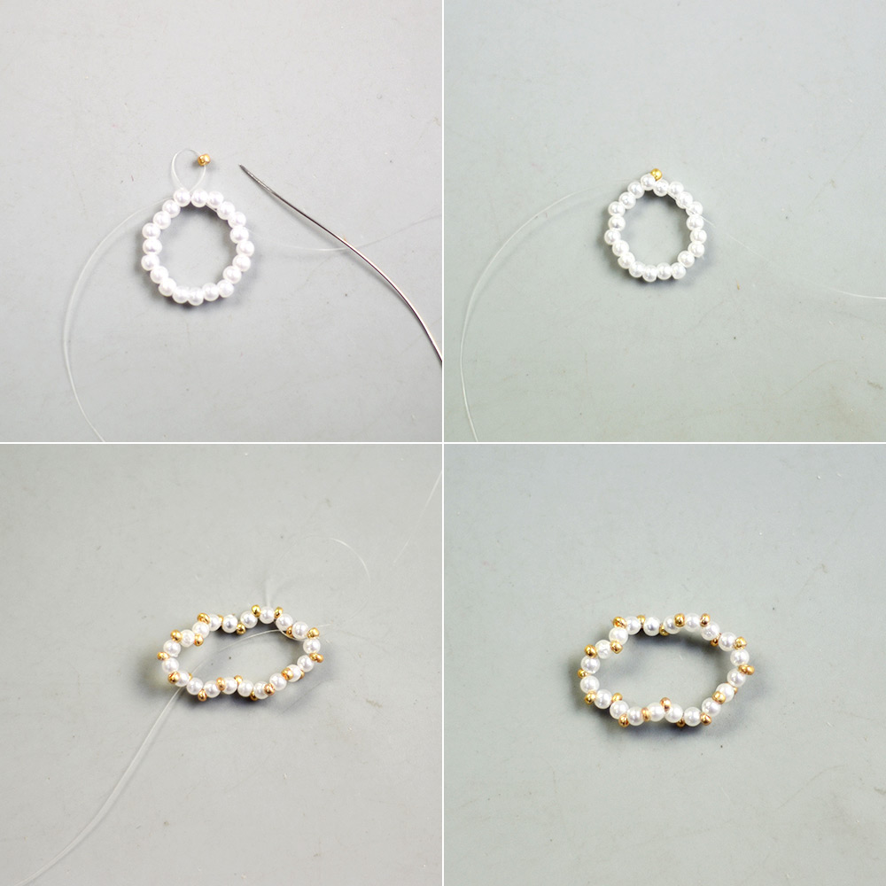 Набор бусин из колец-3