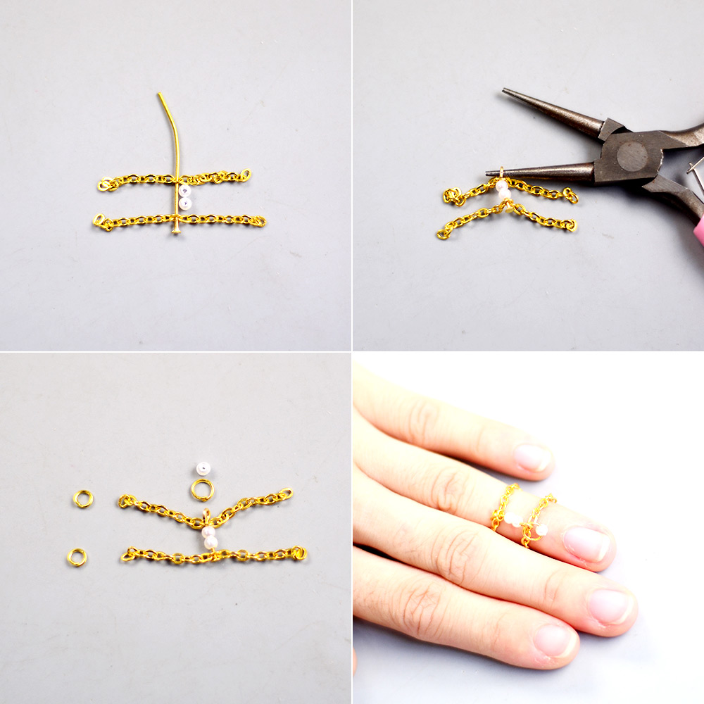 Набор бусин из колец-4