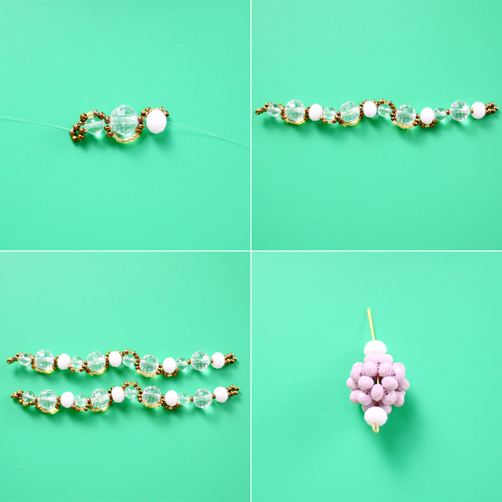 Ожерелье из хрустальных бусин-4