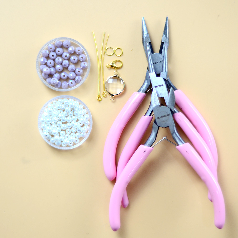 Ожерелье из хрустальных бусин-2