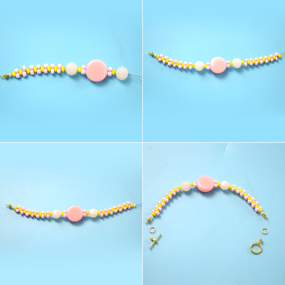 Süßes Macaron-Armband