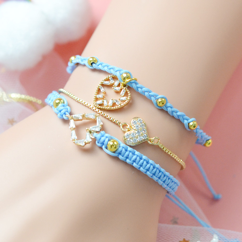 Armband-Set mit Zirkonia