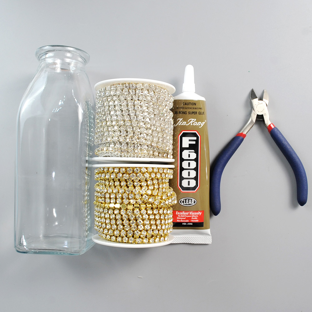 Ваза-цепочка со стразами