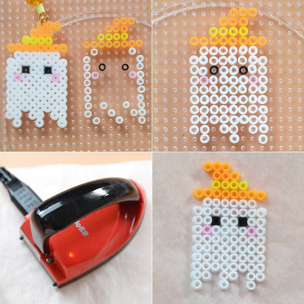 Хэллоуин предохранитель бусины серьги-призраки-6