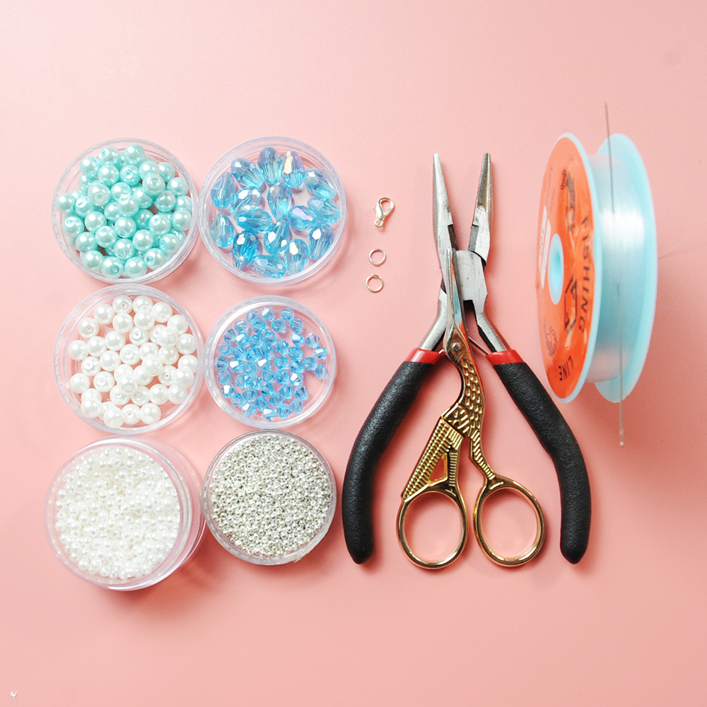 Колье-нагрудник с жемчугом и несколькими нитями-2