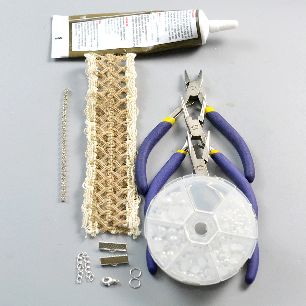 Кружевное колье с жемчугом и бриллиантами-2