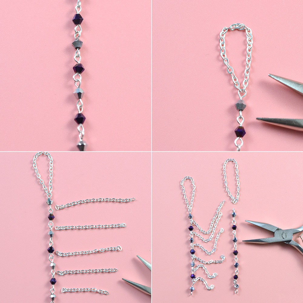 Серебряный браслет-цепочка