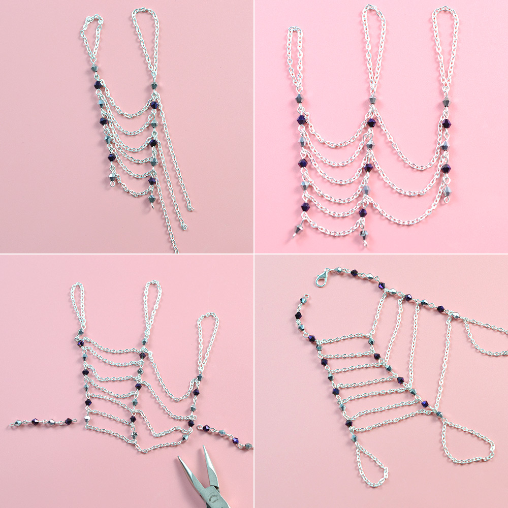 Серебряный браслет-цепочка