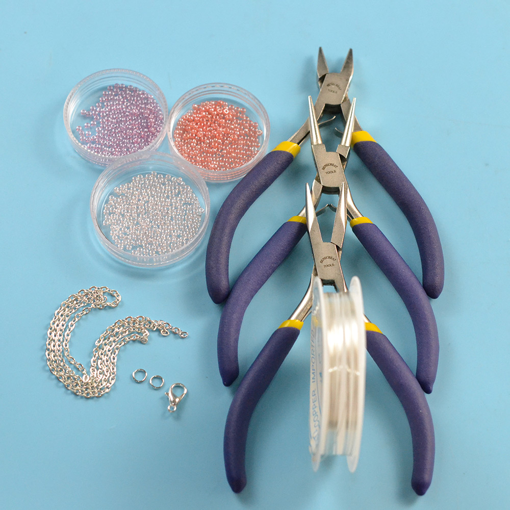 Ожерелье из леденцов из бисера-2