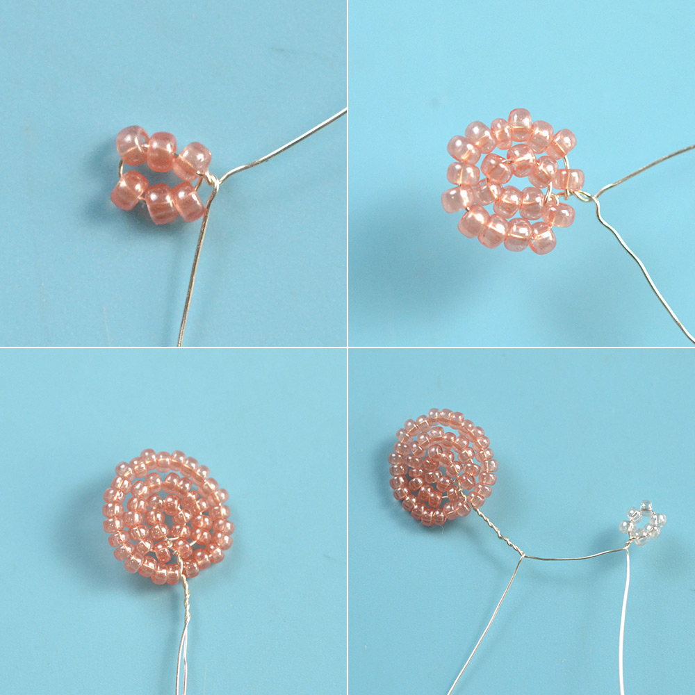 Ожерелье из леденцов из бисера-3