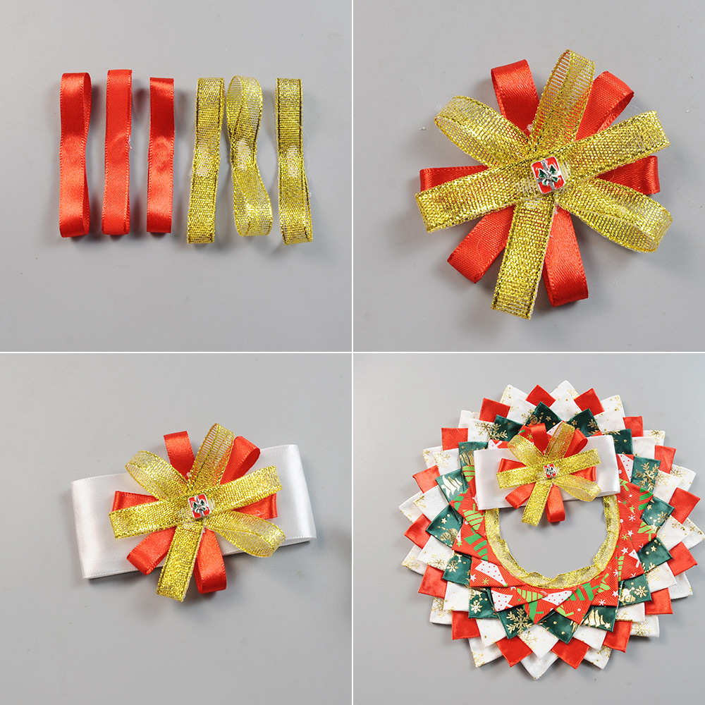 Band-Weihnachtskranz