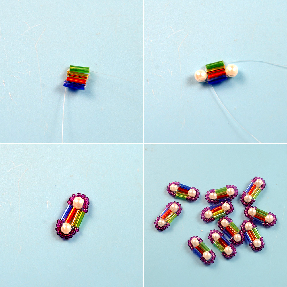 Браслет из стекляруса-3