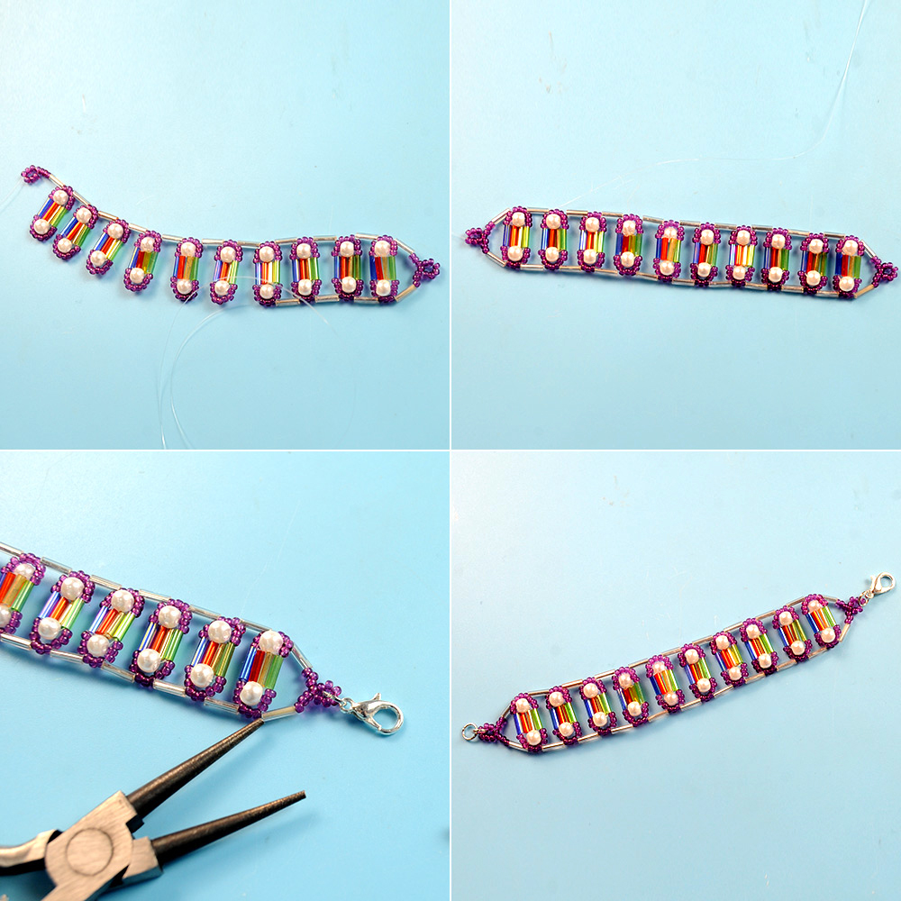 Браслет из стекляруса-5