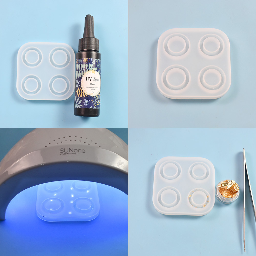 Блестящие кольца из смолы-3