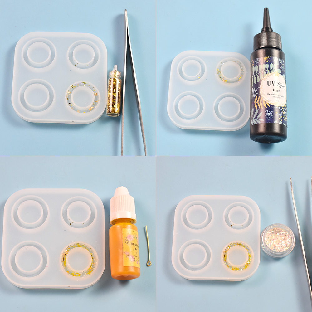 Блестящие кольца из смолы-4