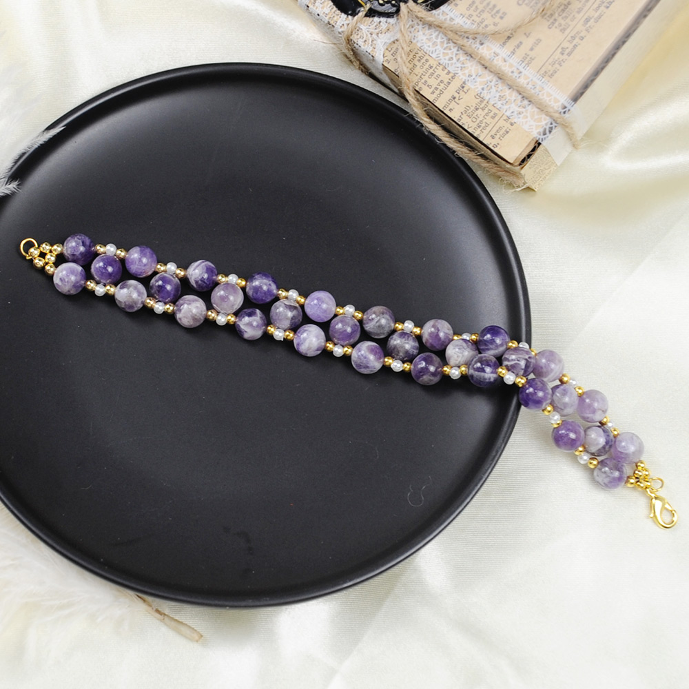 Старинный браслет из драгоценных камней-1