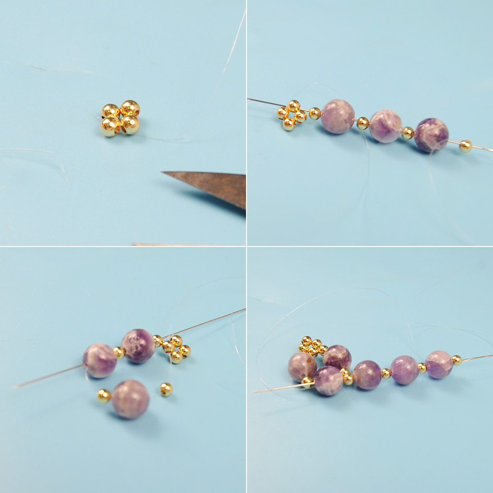 Старинный браслет из драгоценных камней-4