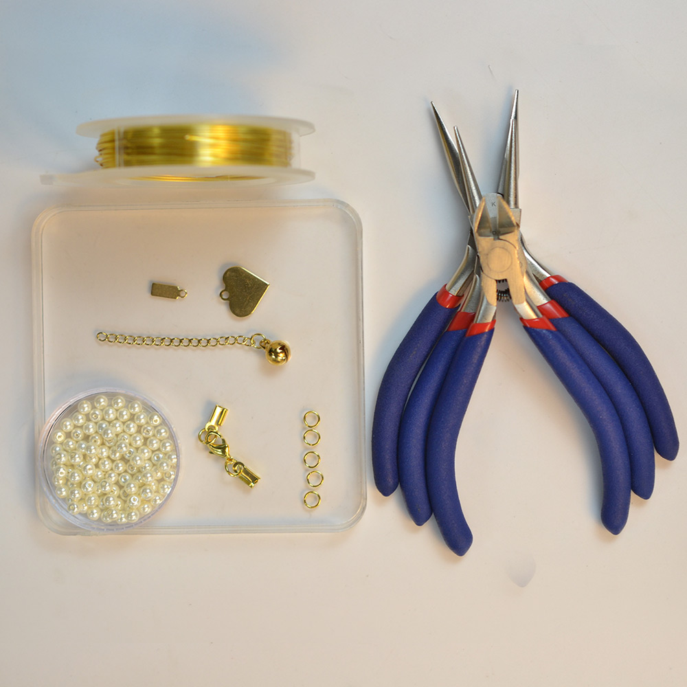 PandaHall Selected мастер-класс по изготовлению винтажного жемчужного браслета-2