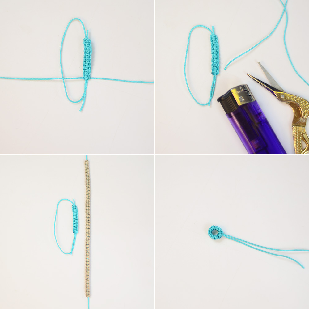 PandaHall Selected мастер-класс по плетению браслета из бусин в виде кошачьих лапок.-4