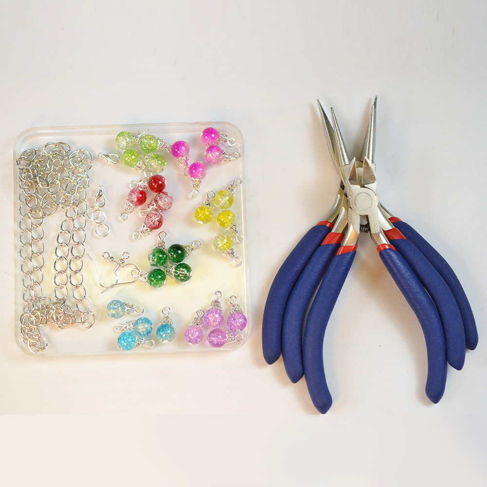 PandaHall Selected идея создания красочного комплекта украшений из стеклянных бусин-2