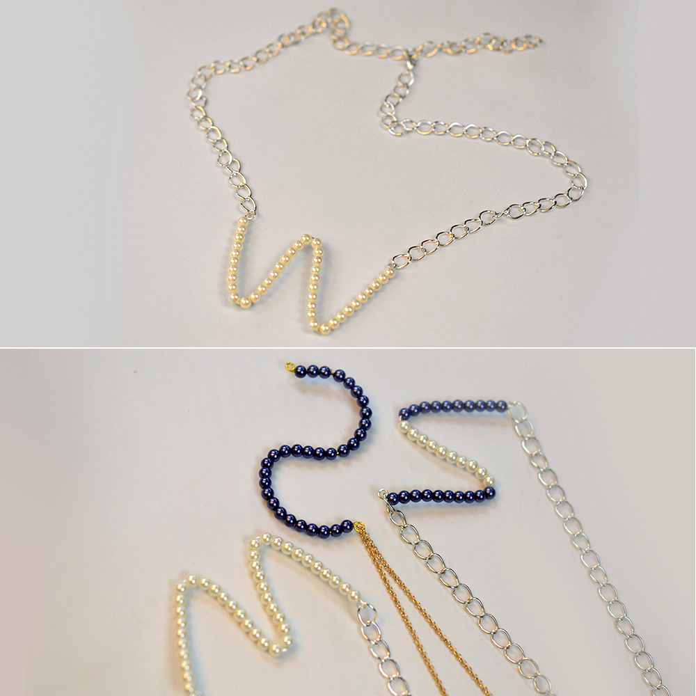 PandaHall Selected мастер-класс по изготовлению колье с подвеской в форме буквы-6