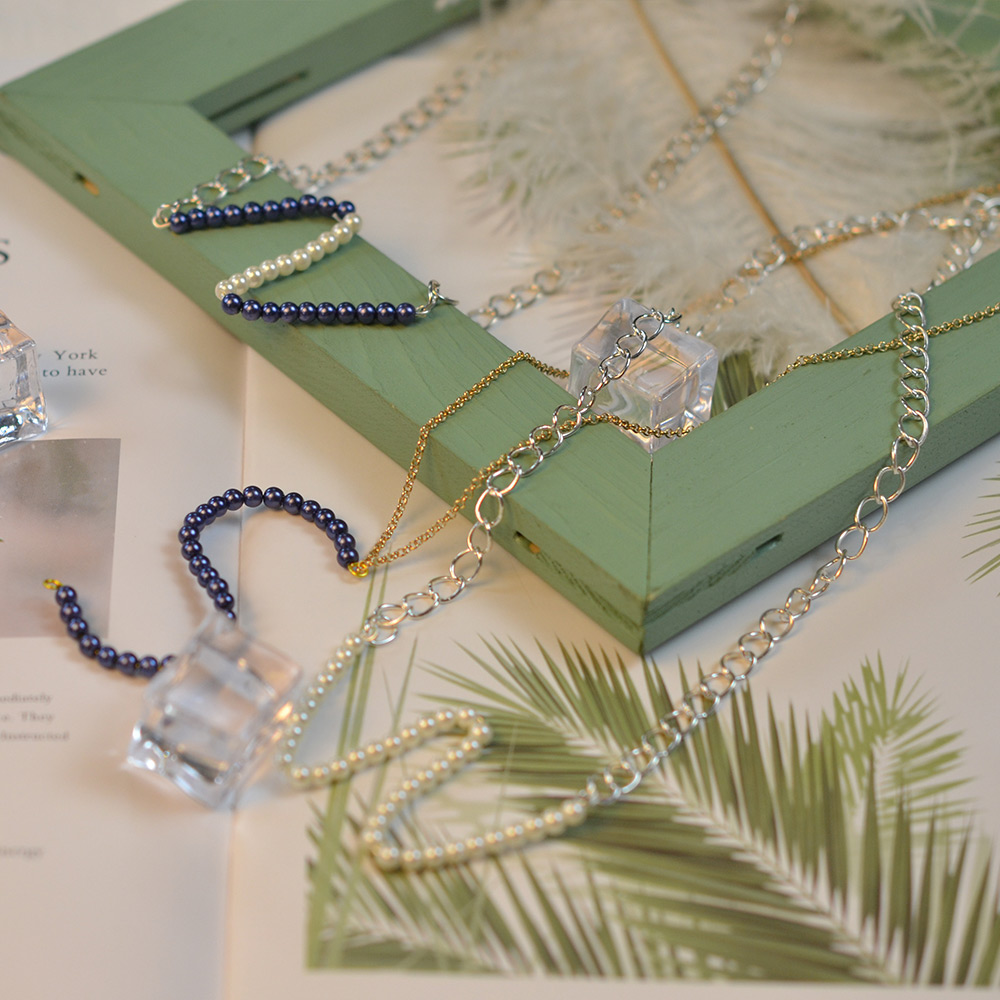 PandaHall Selected мастер-класс по изготовлению колье с подвеской в форме буквы-7