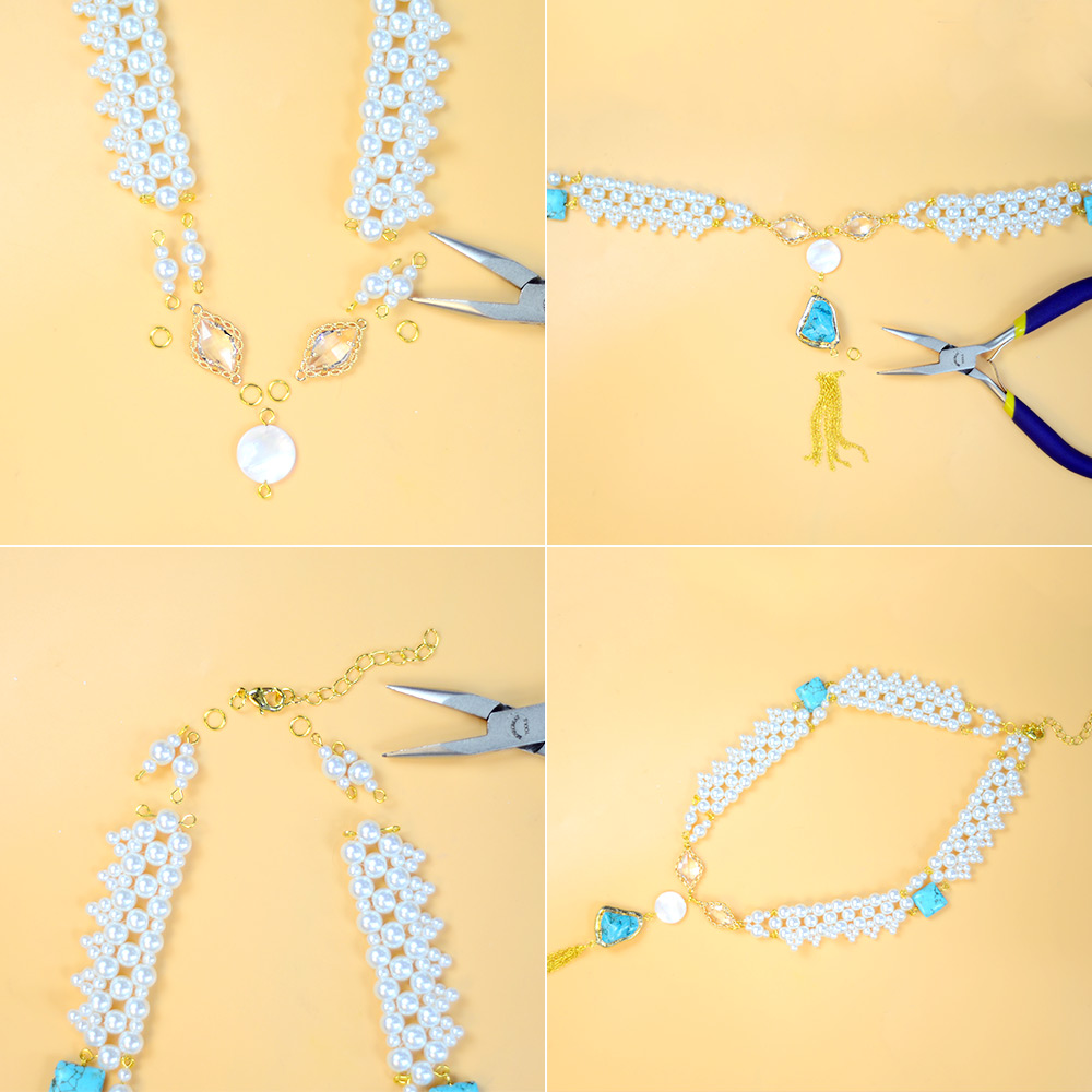 Vintage Perlenkette
