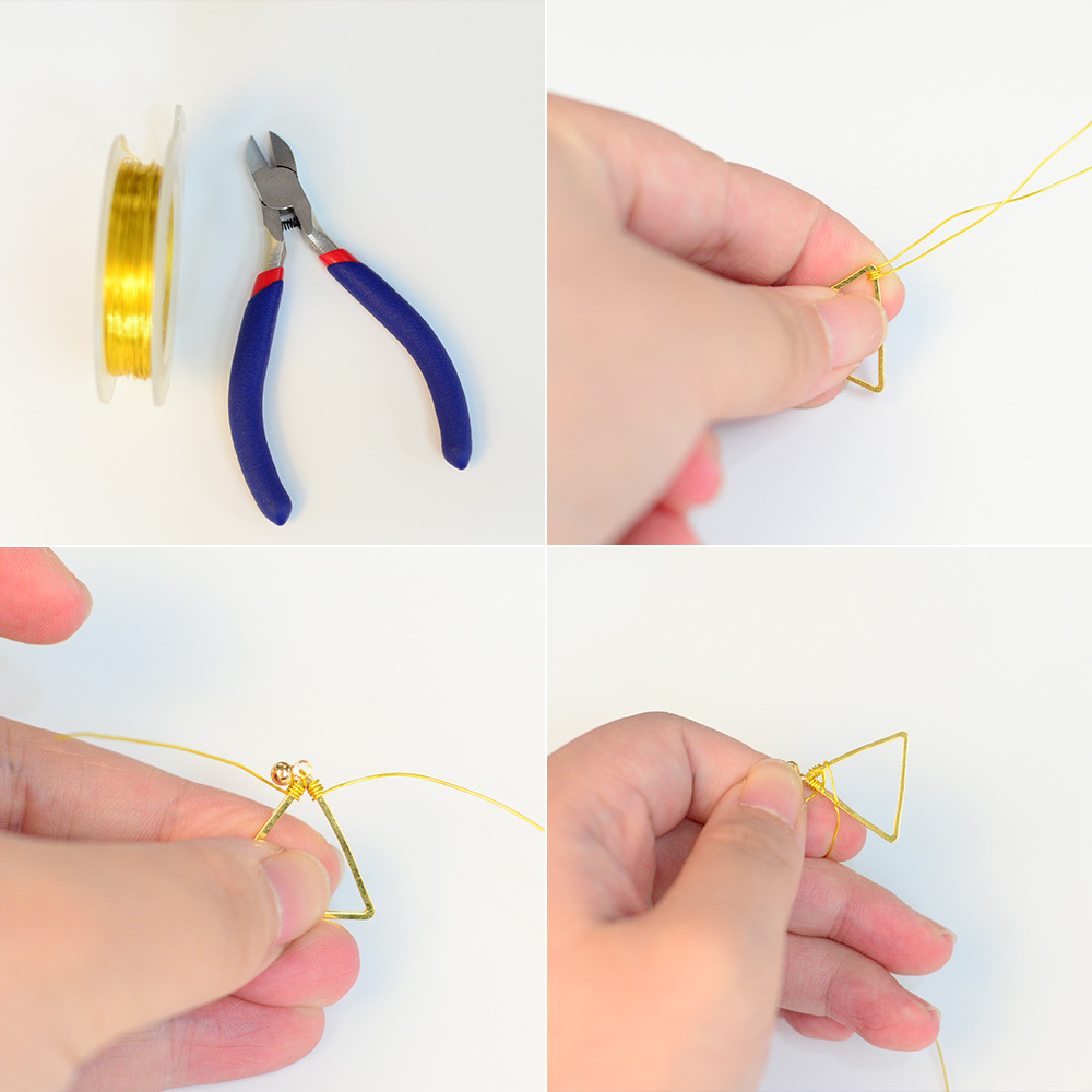 PandaHall Selected мастер-класс по серьгам с кисточками-3