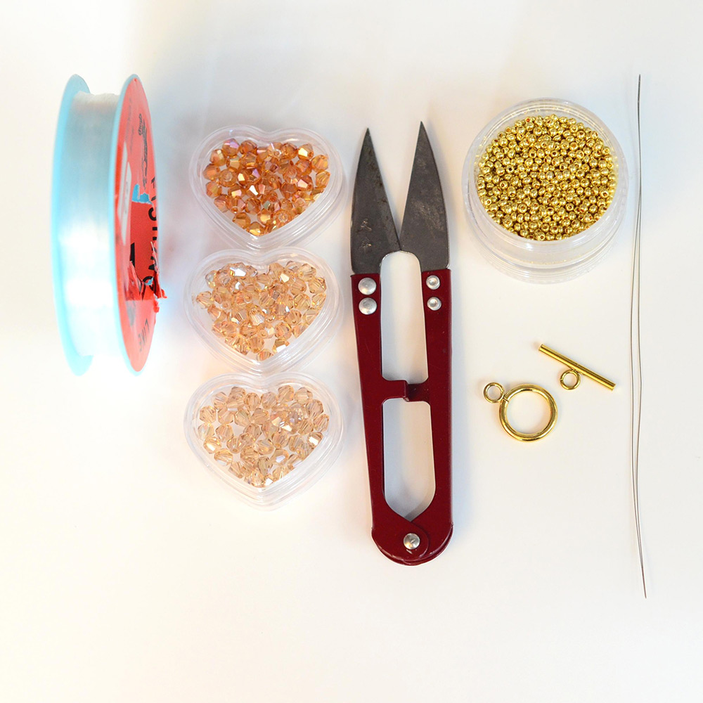 PandaHall Selected мастер-класс по изготовлению браслета из бисера.-2