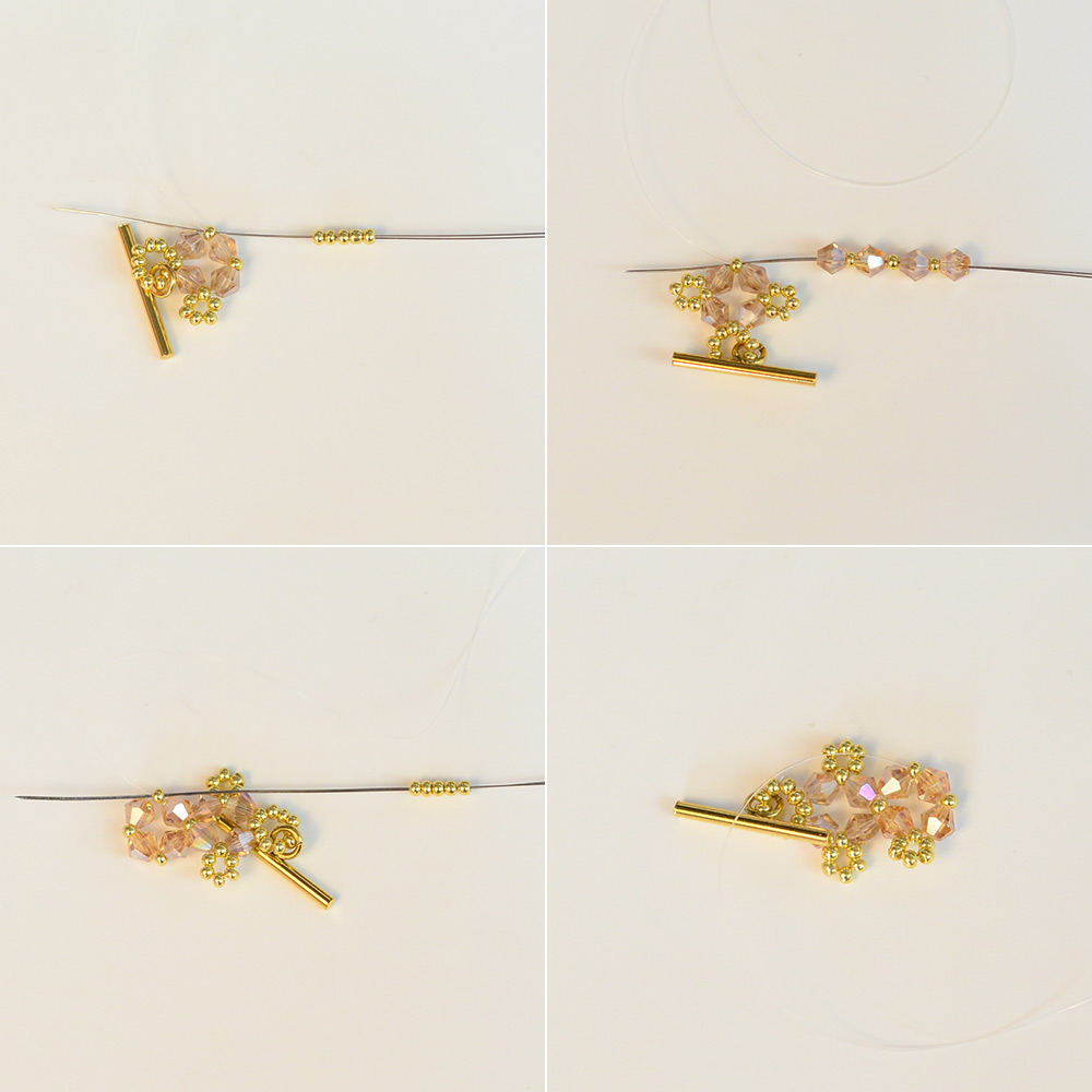 PandaHall Selected мастер-класс по изготовлению браслета из бисера.-4