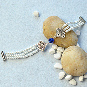Bracelet de perles vintage