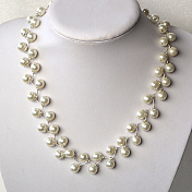 Perle Perlen Lätzchen Halskette