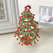 Adorno de árbol de navidad para decoración de escritorio