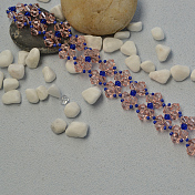 Elegant Bracelet with Glass Beads