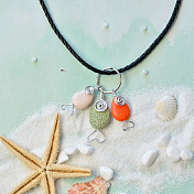 Necklace with Cute Fish Pendant