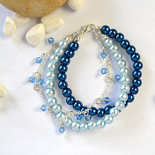 Bracelet en cristal de perles