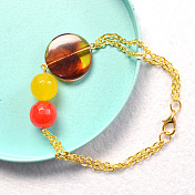 Bracelet simple avec de jolies perles